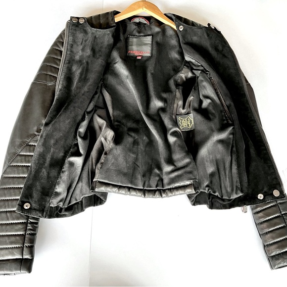 Like New Frocella B-114 Suede Women Leather Jacket - Picture 5 of 16